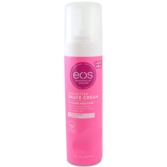 eos Shea Butter Shave Cream 24-Hour Moisture (Pomegranate Raspberry) - NEW!!! - Picture 2 of 4